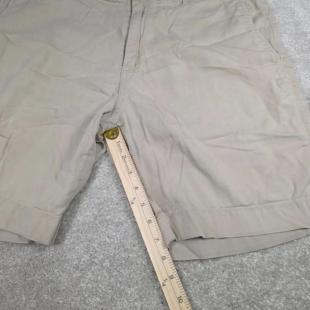 Faherty Chino Shorts‎ Men 36 Khaki Tan Stretch Casual Outdoor Active Vacation